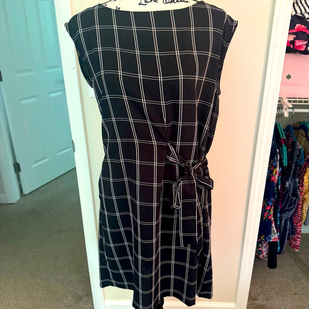 Loft Tie Front dress size 10
